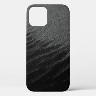 Grayscale photography of sand iPhone 12 case