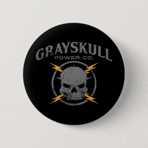 Grayskull Power Co. 6 Cm Round Badge