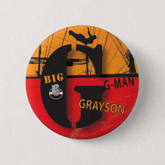 grayson 6 cm round badge