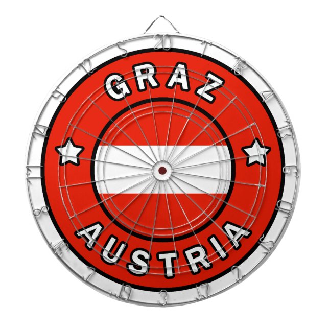 Graz Austria Dartboard (Front)