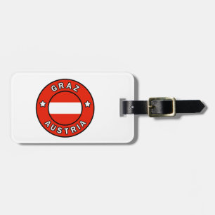 Graz Austria Luggage Tag