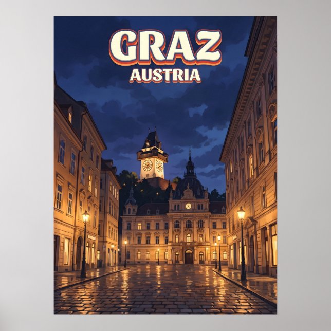 Graz Austria Poster (Front)