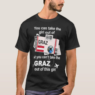 Graz Boarding Pass Graz Girl Graz T-Shirt