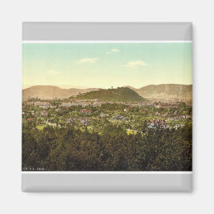 Graz, general view from the Lechwalde, Styria, Aus Magnet