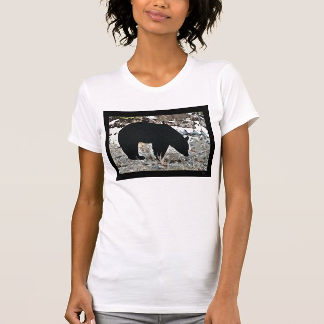 Grazing Black Bear T-Shirt (Front)
