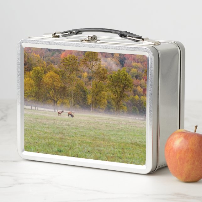 Grazing Elk Couple Lunchbox (In Situ)