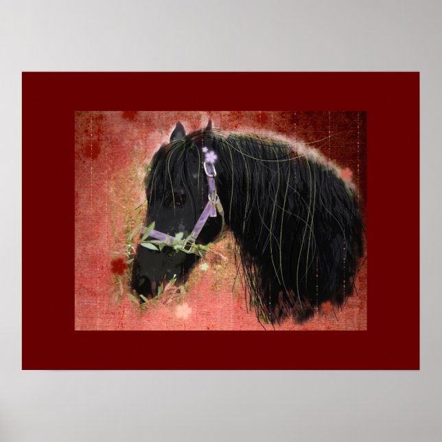 Grazing in the fields - Poster (Front)