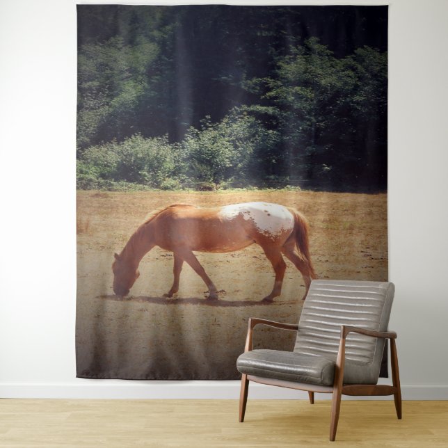 Grazing Palomino.... Tapestry (In Situ)