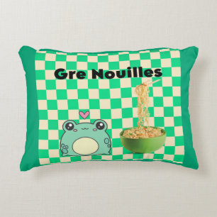 Gre noodles decorative cushion