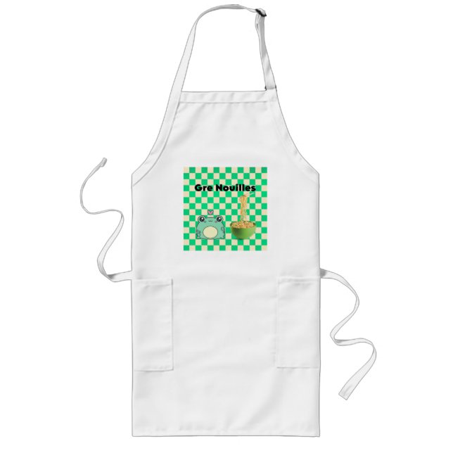 gre noodles long apron (Front)