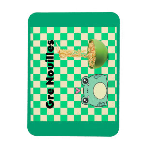 Gre noodles magnet