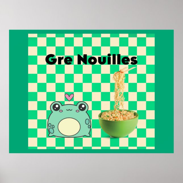 Gre noodles poster (Front)