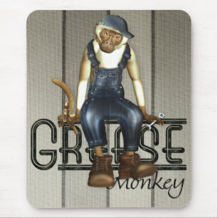 Grease Monkey Mousemat