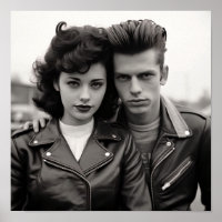 Greaser Punk Couple
