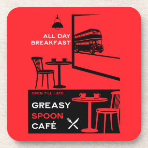 Greasy Spoon English Breakfast Coaster