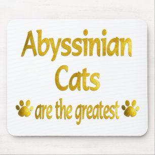 Great Abyssinian Mouse Pad