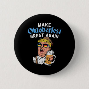 Great Again Funny Trump Drink Beer Mug Gift 6 Cm Round Badge