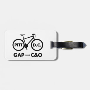Great Allegheny Passage C&O Canal Towpath Bike Luggage Tag