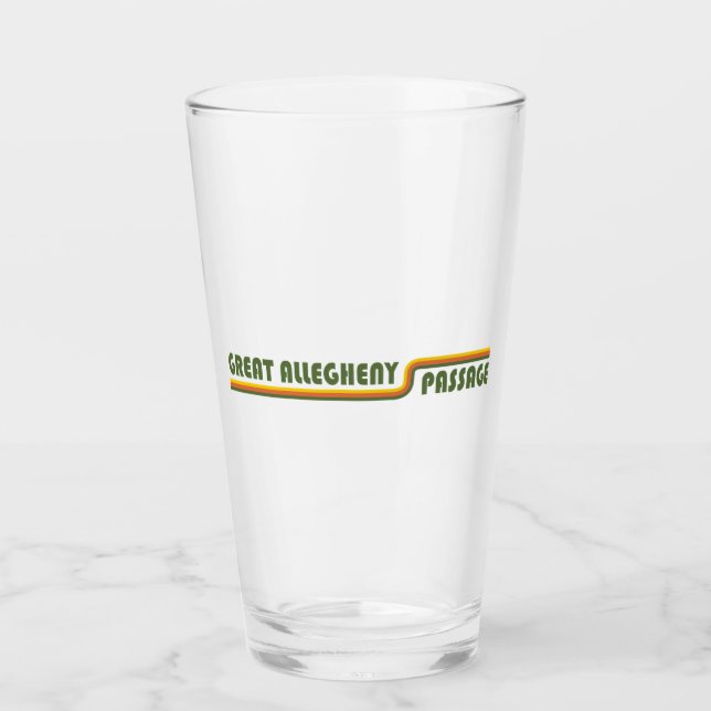 Great Allegheny Passage Glass (Front)