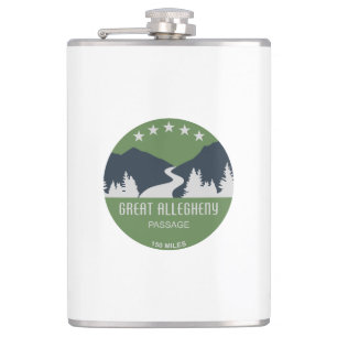 Great Allegheny Passage Hip Flask