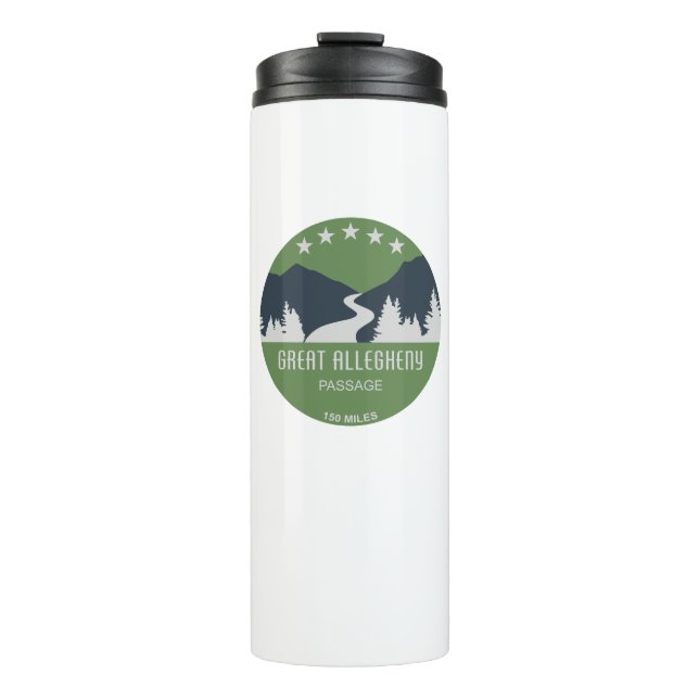 Great Allegheny Passage Thermal Tumbler (Front)