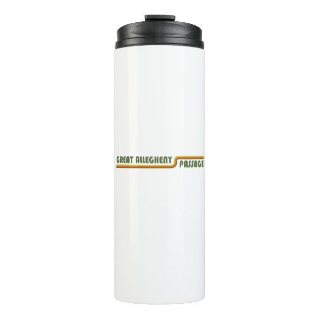 Great Allegheny Passage Thermal Tumbler (Front)
