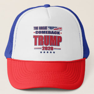 Great-American-Comeback---Trump-2020 Trucker Hat