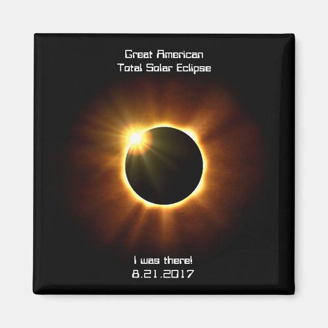 Great American Total Solar Eclipse - Magnet (Front)