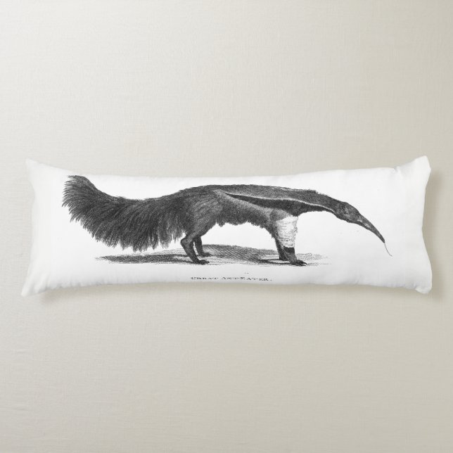 Great Anteater Body Pillow (Front)