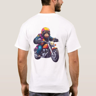 Great Ape Born to Ride T-Shirt