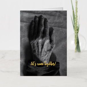 Great as a special gift foil greeting card