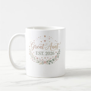 Great Aunt Est. 2026 Mug