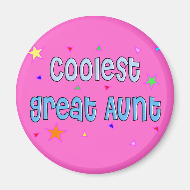 Great Aunt Gifts Magnet (Front)