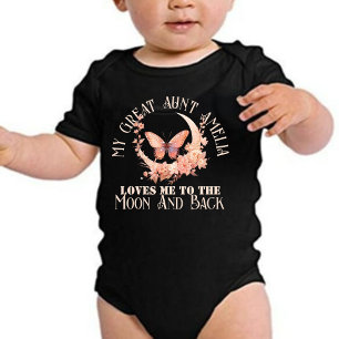 Great Aunt Loves me Baby Bodysuit