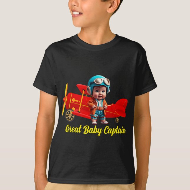Great Baby Captain T-Shirt (Front)