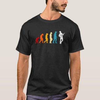 Great Banjo Evolution Gift Idea Bluegrass Music T-Shirt