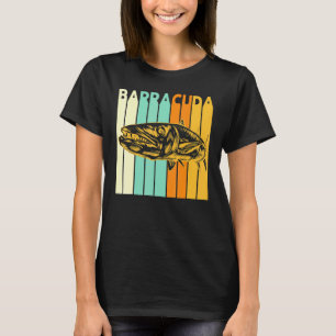 Great Barracuda Cuda Fishing Wildlife Saltwater Fi T-Shirt