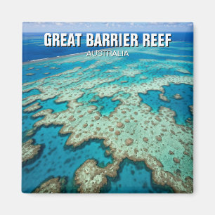 Great Barrier Reef Australia Travel Magnet