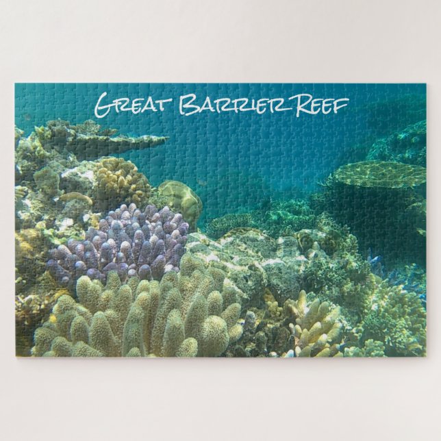 great barrier reef coral jigsaw puzzle (Horizontal)