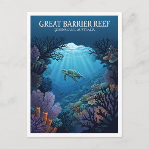 Great Barrier Reef — Flynn Reef Cairns Australia Postcard
