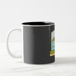 Great Barrier Reef Marine Park - Australia  Two-Tone Coffee Mug