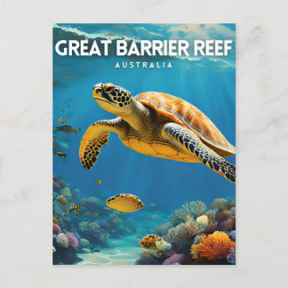 Great Barrier Reef Postcard