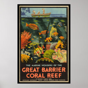 Great Barrier Reef Poster Australia