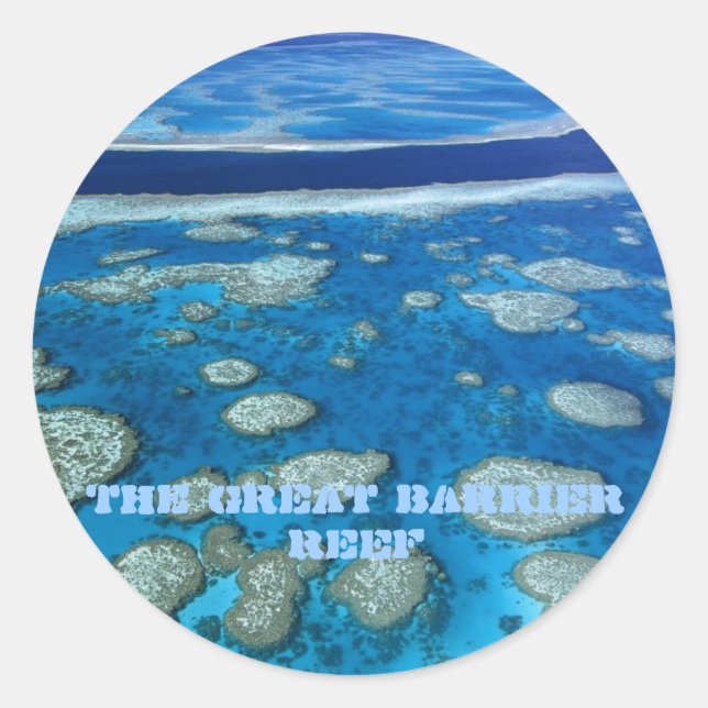 Great Barrier Reef Sticker (Front)