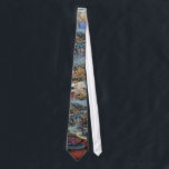 Great Barrier Reef Tie<br><div class="desc">Take a break and dive down into the cool waters of the Great Barrier Reef. You can take it with you when you wear this colourful tie featuring painting from Award winning Skye Elizabeth Tranter</div>