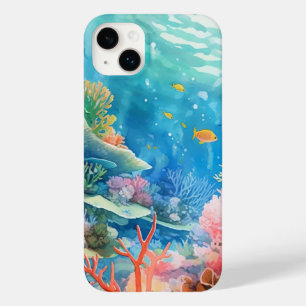 Great Barrier Reef Watercolor Case-Mate iPhone 14 Plus Case