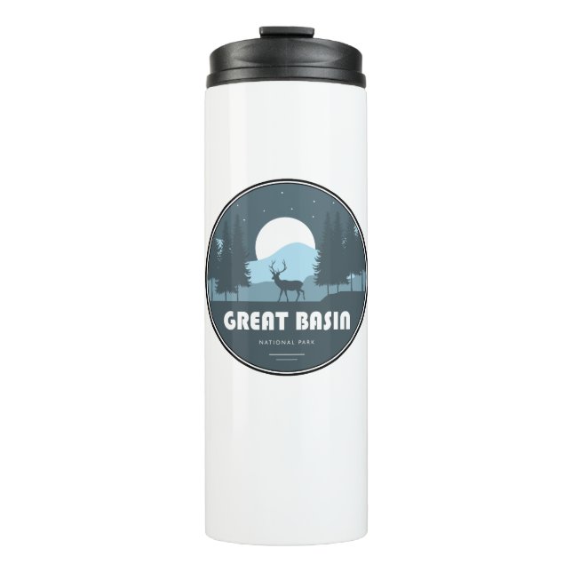 Great Basin National Park Deer Thermal Tumbler (Front)