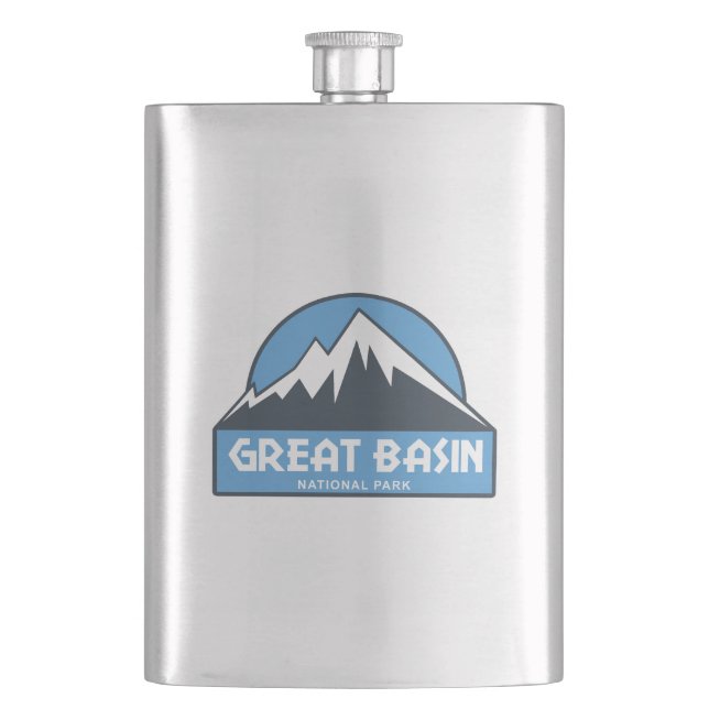 Great Basin National Park Hip Flask (Front)