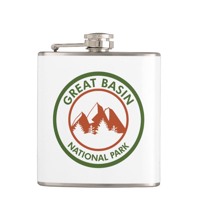 Great Basin National Park Hip Flask (Front)