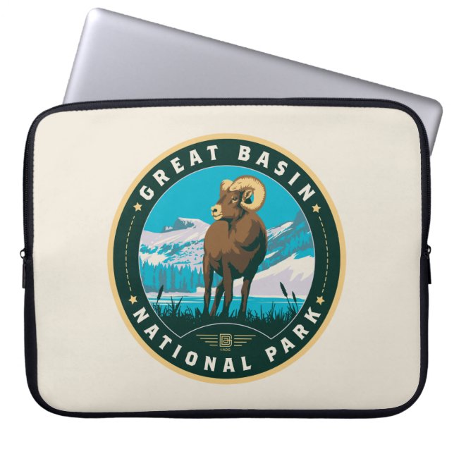 Great Basin National Park Laptop Sleeve (Front)